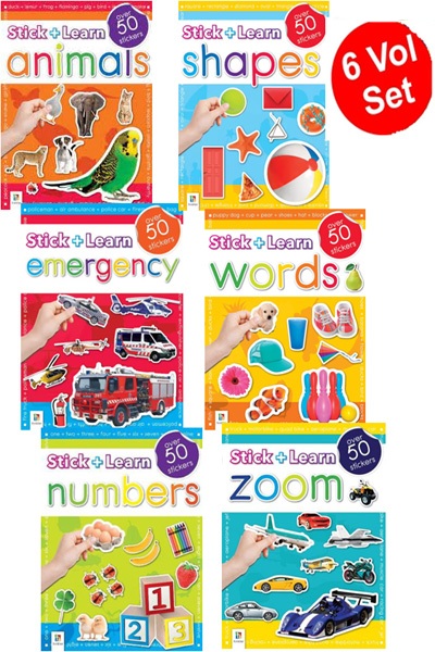 Stick & Learn Series (6 Vol Set)