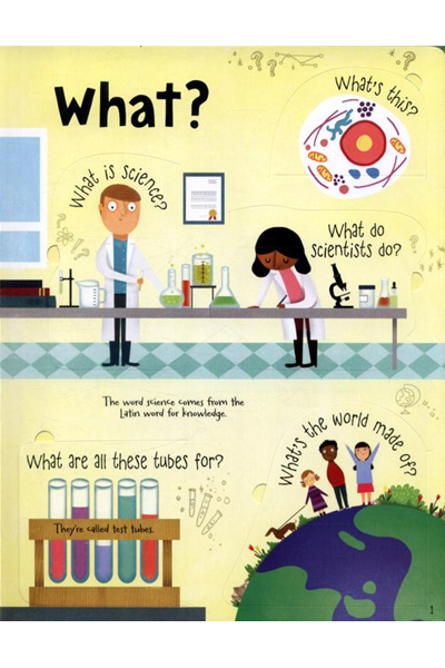 Usborne: Lift-The-Flap- Questions And Answers About Science (Board Book) image 4
