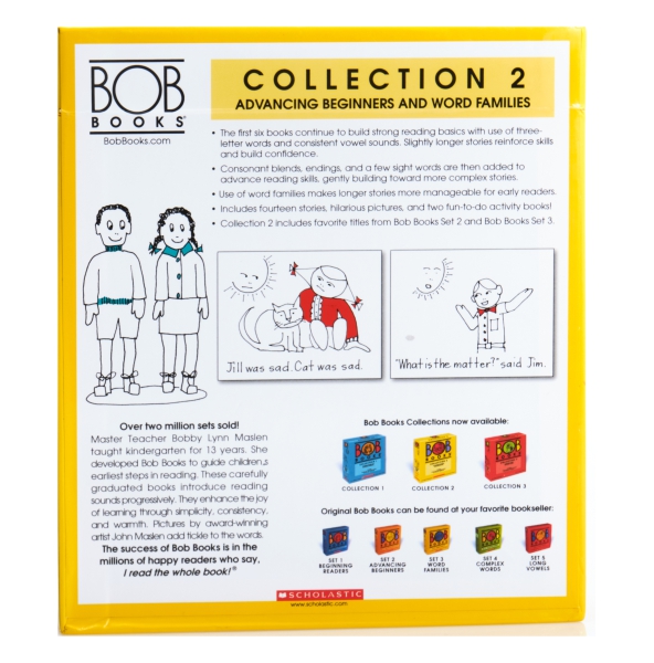 Bob Books Collection 2 - Advancing Beginners and Word Families (Boxed Set) image 2