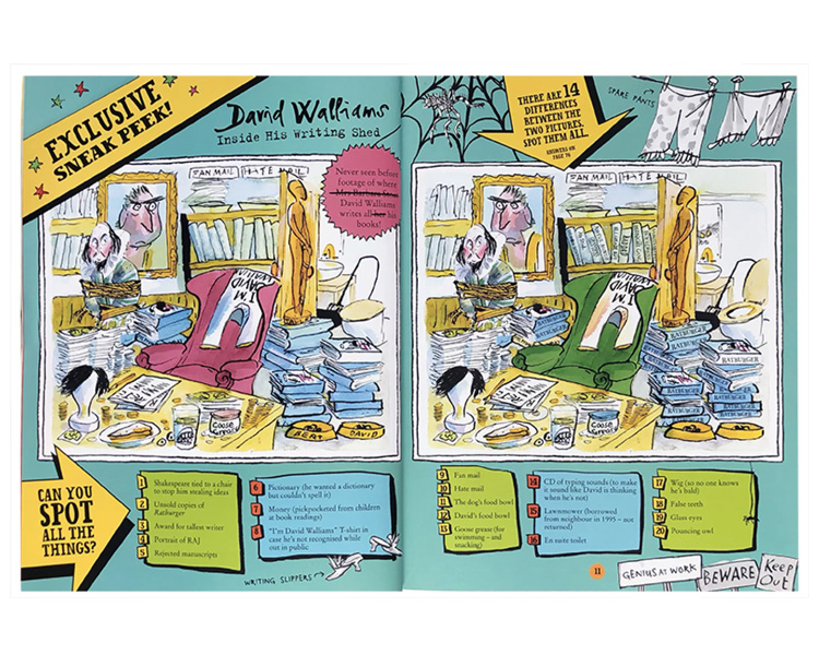 The World of David Walliams Book of Stuff: Fun facts and everything you never wanted to know image 3