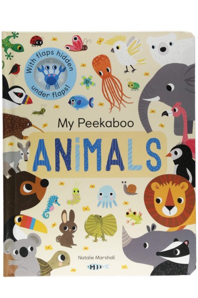Lt: My Peekaboo Animals (Lift-The-Flaps)