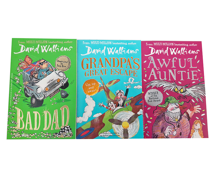 The World of David Walliams: Fun-Tastic Families 3-Book Box Set image 2