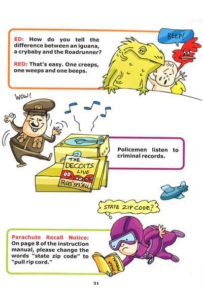 Illustrated Book of Jokes image 4