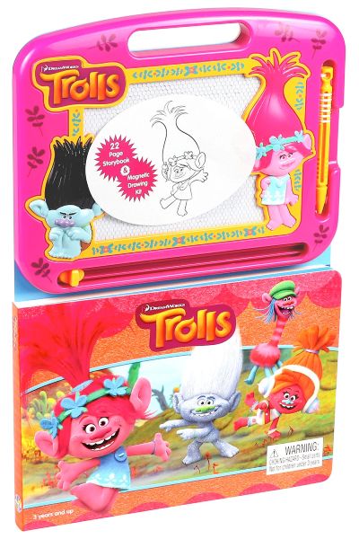 DreamWorks: Trolls - Learning Storybook & Drawing Kit