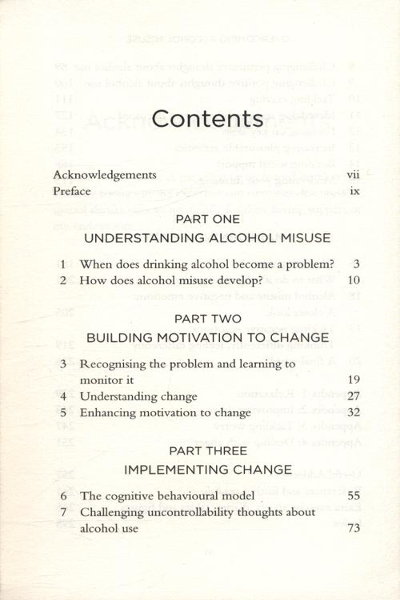 Overcoming Alcohol Misuse (2nd Edition): A self-help guide using cognitive behavioural techniques image 3
