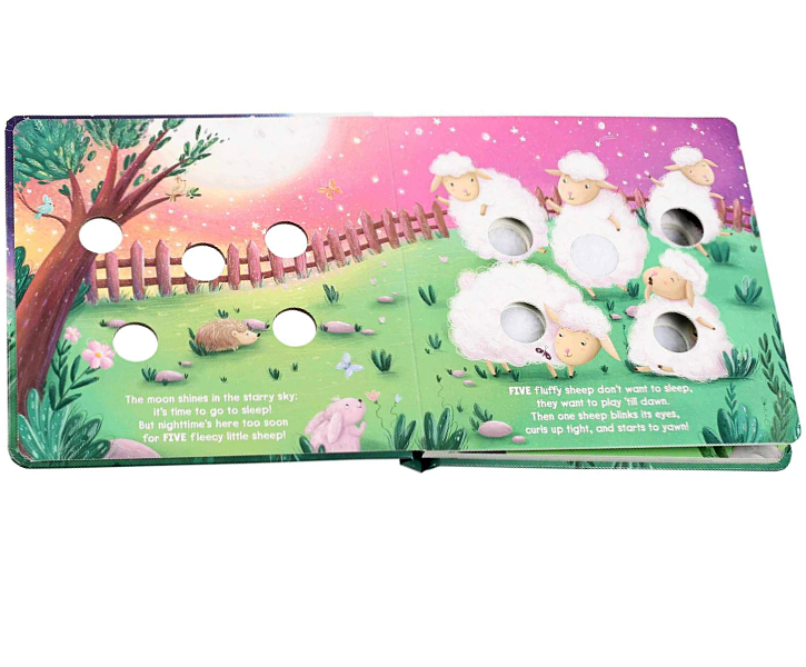 A Touch-and-Feel Bedtime Book: Counting Sheep (Board Book) image 3