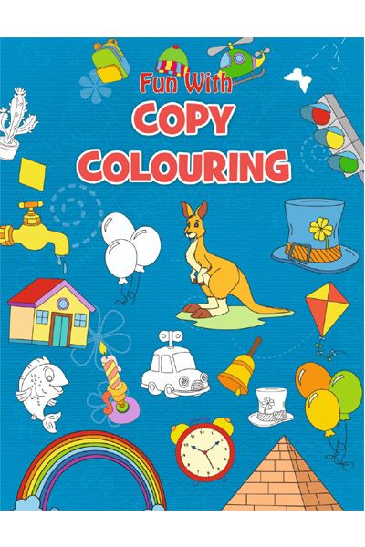 Fun With Copy Colouring (Blue)