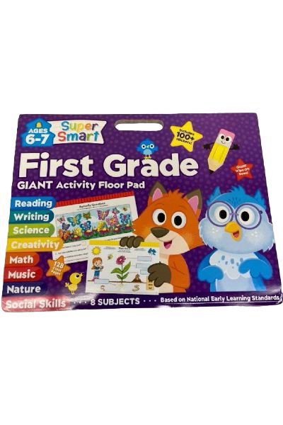 First Grade Giant Activity Floor Pad (Super Smart)