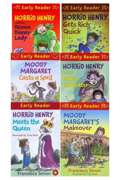 Early Reader Series : Horrid Henry Collection (6 Books Set)