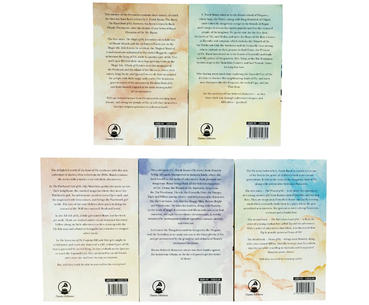 The Wizard of Oz Collection (Set of 5 Books) image 3