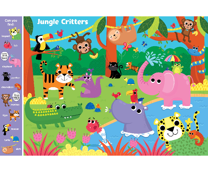 Search & Find: Animals Sound Book - With 10 Fun-to-Press Buttons (Board Book) image 2