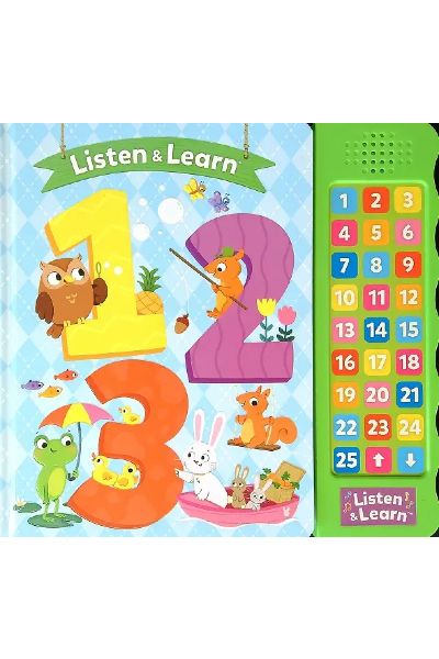 Listen & Learn: 123 (Board Book with Sound)