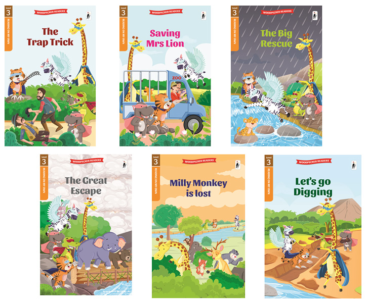Woodpecker Readers Level 3: The Confident Reader Set Of Superhero Stories image 4