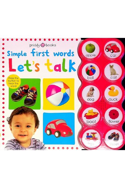 Simple First Words: Let's Talk (Board Book)