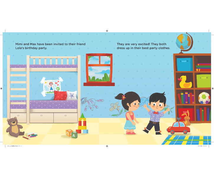 Woodpecker Toddler Series: Yay! A Birthday Party: A Mimi And Max story (Board Book) image 3