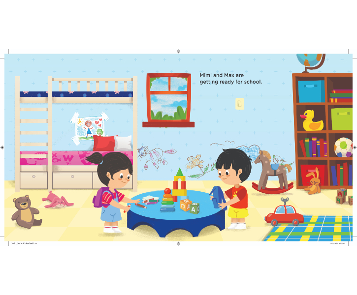 Woodpecker Toddler Series: Let's Be Safe : A Mimi And Max Story (Board Book) image 3